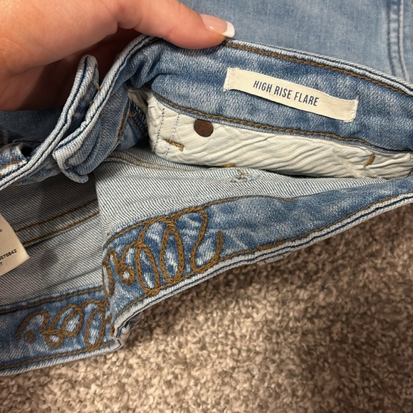Wrangler High Rise Super Flare Jeans - Picture 3 of 6